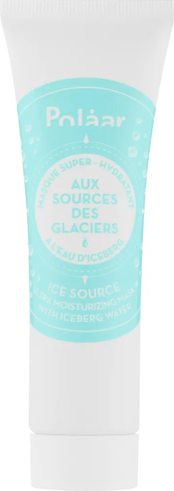 Polaar Icesource Mask With Iceberg Water — ультраувлажняющая маска для лица с водой ледников, 50 мл