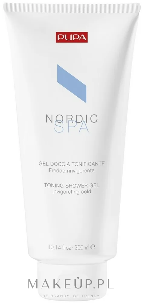 Тонизирующий гель для душа Pupa Nordic SPA Harmonizing Refreshing Cold, 300 мл