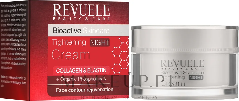 Крем для лица Revuele Collagen & Elastin ночной 50 мл