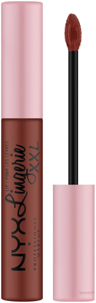 NYX Professional Makeup Matowa pomadka w płynie do ust - Жидкая помада для губ NYX Lip Lingerie XXL матовая, оттенок 10 - Low Cut