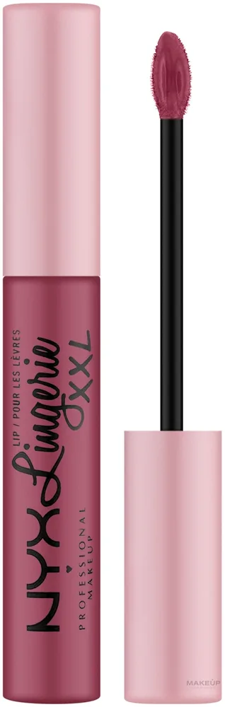 NYX Professional Makeup Matowa pomadka w płynie do ust - Жидкая помада для губ NYX Lip Lingerie XXL матовая, оттенок 16 - Unlaced