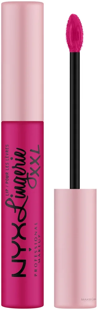 NYX Professional Makeup Matowa pomadka w płynie do ust - Жидкая помада для губ NYX Lip Lingerie XXL матовая, оттенок 19 - Pink Hit