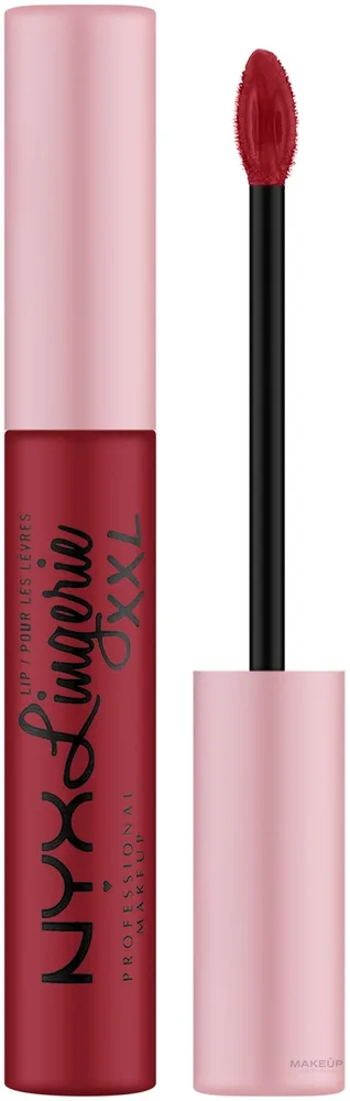 NYX Professional Makeup Matowa pomadka w płynie do ust - Жидкая помада для губ NYX Lip Lingerie XXL матовая, оттенок 23 - Its Hotter