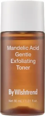 Тоник для лица By Wishtrend Mandelic Acid 5% Skin Prep Water, для чувствительной кожи, 30 мл, Корея