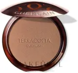 Бронзирующая пудра Guerlain Terracotta The Bronzing Powder для лица сияющая, 8.5 г, оттенок 04 - Fonce Rose — фото 1