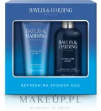 Набор для мужчин Baylis & Harding Citrus Lime & Mint гель для душа и средство для волос и тела с мятой 200+300 мл — фото 1