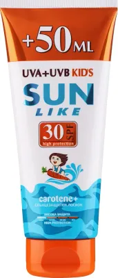 Sun Like Kids Sunscreen Lotion — солнцезащитный бальзам для тела для детей SPF 30, 200 мл