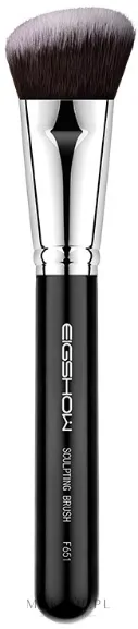 Скошенная кисть для контуринга Eigshow Beauty Sculpting Brush F651 из нановолокна