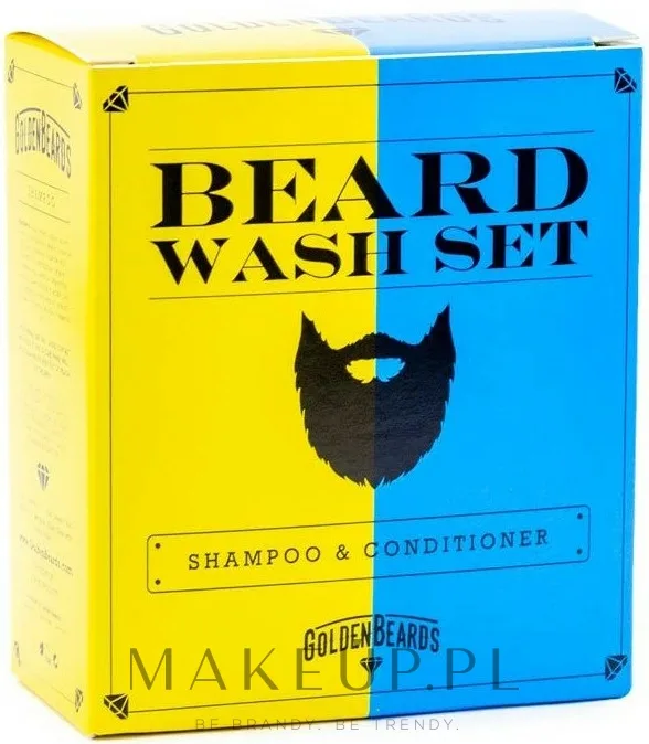 Набор для бороды Golden Beards Beard Wash шампунь и кондиционер с лавандой 2x100 мл