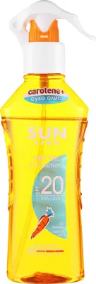 Солнцезащитное сухое масло-спрей для тела Sun Like Dry Oil SPF 20 для загара 200 мл