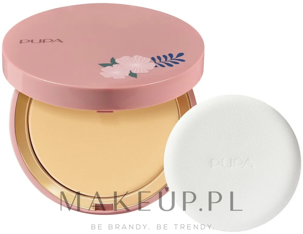 Компактная фиксирующая пудра Pupa Bride & Maids Compact Setting Powder для лица матирующая, 5.6 г