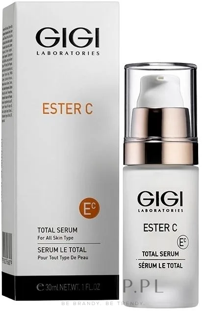 Сыворотка для лица Gigi Ester C Total осветляющая увлажняющая со стабильным витамином C 30 мл