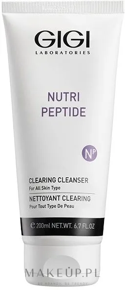 Очищающий гель для лица с пептидами Gigi Nutri-Peptide Clearing Cleanser, 200 мл, Израиль