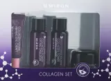 Набор миниатюр Mizon Collagen тоник эмульсия сыворотка и кремы с коллагеном и пептидом — фото 1