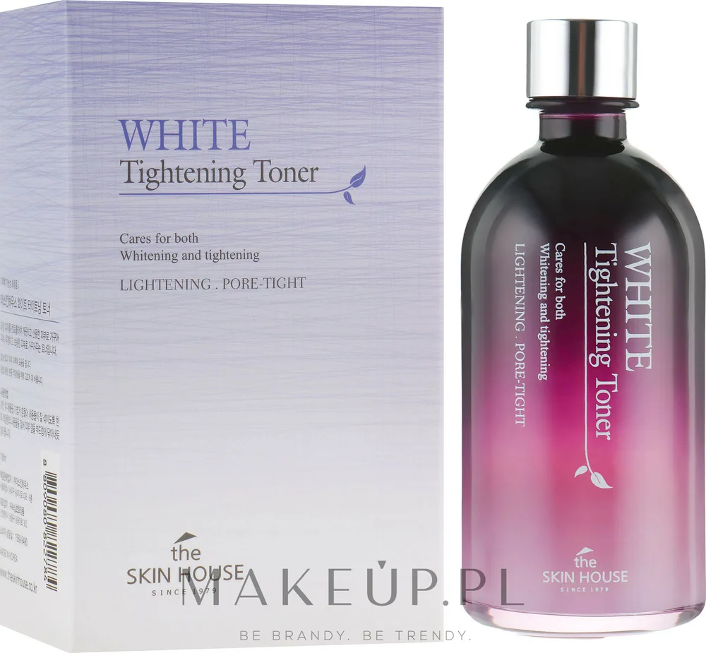 Тоник для лица The Skin House White Tightening Toner осветляющий, сужающий поры, 130 мл, Корея