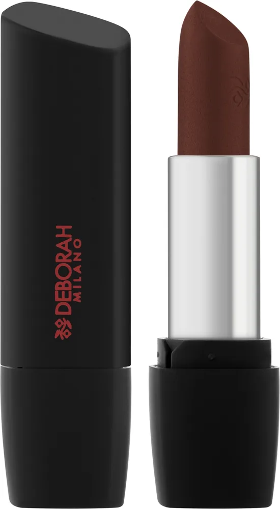 Помада для губ Deborah Rossetti Milano Red Mat матовая, оттенок 02 - Dark Brown
