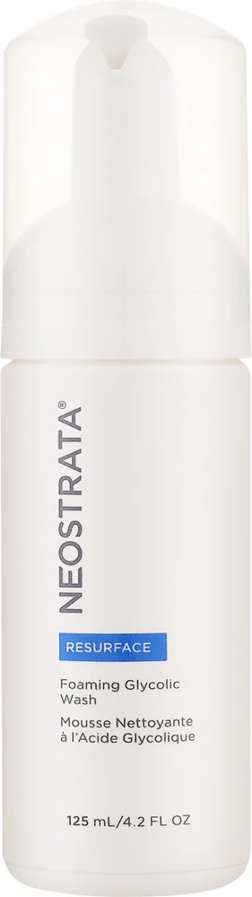 NeoStrata Resurface Foaming Glycolic Wash обновляющая пенка для умывания лица с гликолевой кислотой, 125 мл