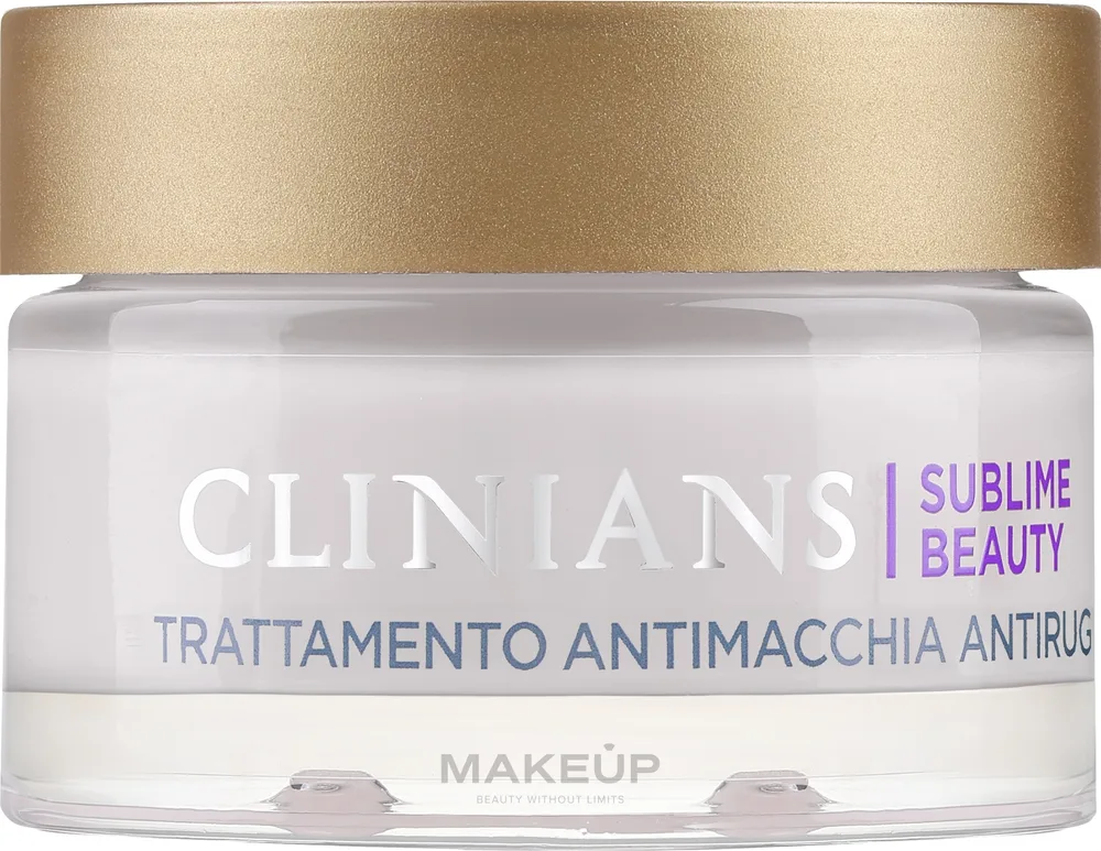 Крем для лица Clinians Sublime Beauty Antimacchia выравнивающий тон защитный 50 мл