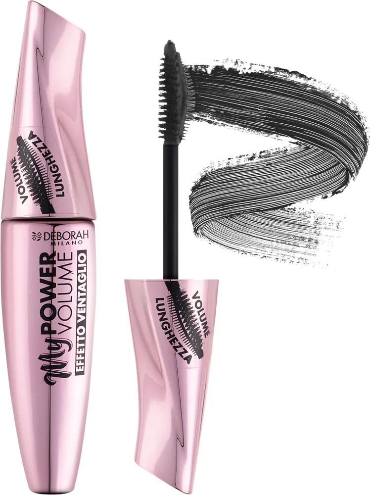 Тушь для ресниц Deborah My Power Volume объём для ресниц, оттенок Black