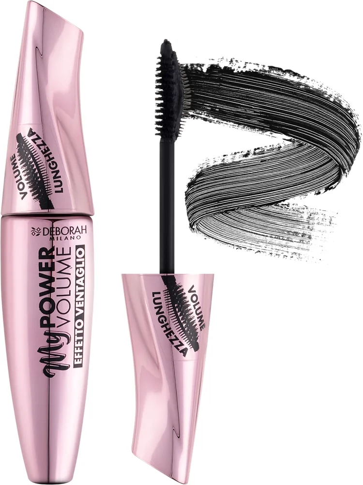 Тушь для ресниц Deborah My Power Volume объём для ресниц, оттенок Extra Black
