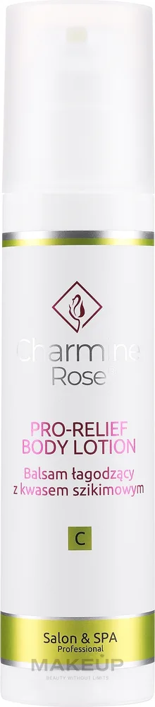 Charmine Rose Pro-Relief Body Lotion — успокаивающий бальзам для тела с шикимовой кислотой, 200 мл
