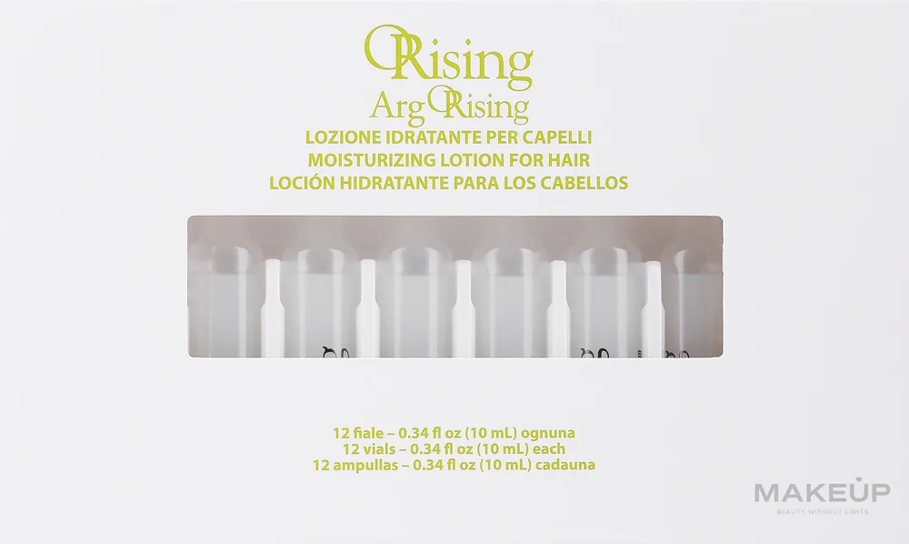 Лосьон для волос Orising ArgORising с аргановым маслом в ампулах для сухих волос 12 x 10 мл