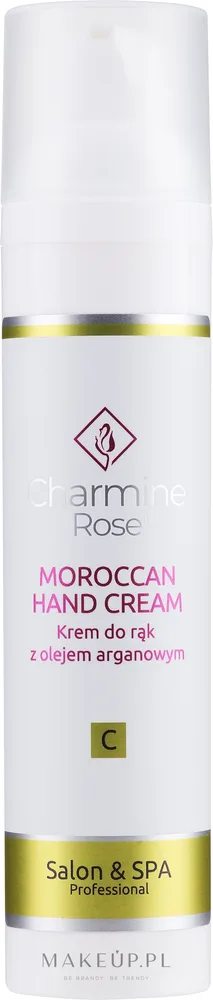 Крем для рук Charmine Rose Argan Moroccan с аргановым маслом и маслом ши 100 мл