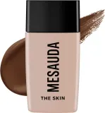 Тональный флюид Mesauda Milano The Skin Luminous Finish Hydrating Foundation увлажняющий SPF 15, 30 мл, оттенок W80 — фото 1