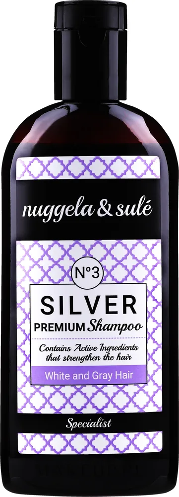 Шампунь Nuggela & Sule Premium Silver Nº3 для седых и осветлённых волос 250 мл