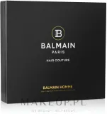 Balmain Paris Hair Couture Balmain Paris Hair Couture Signature Men's Giftset (oil 30 мл + shampoo 200 мл + scrub 100 г + brush 1 p) - Мужской набор Balmain Signature масло шампунь скраб и гребень с арганой и шёлком 30+200+100 мл — фото 1