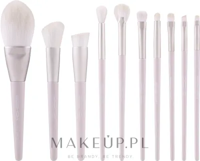 Набор кистей для макияжа Eigshow Beauty Morandi Series Lilac Vegan Brush Set 10 шт