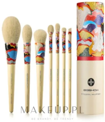 Набор кистей для макияжа Eigshow Beauty Essential Series Yellow Fresher Brush Kit 7 шт