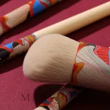 Набор кистей для макияжа Eigshow Beauty Essential Series Yellow Fresher Brush Kit 7 шт — фото 4