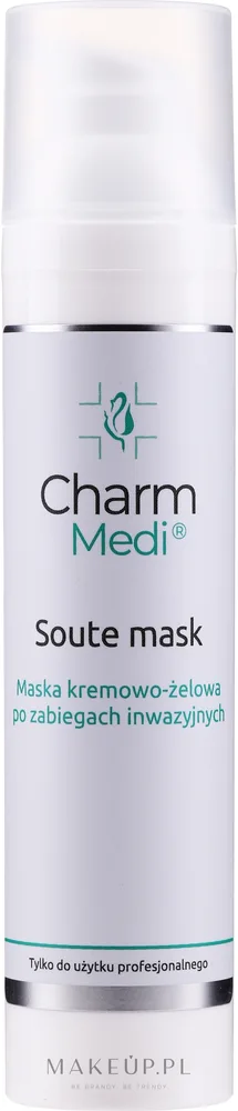 Charmine Rose Charm Medi Soute Mask — успокаивающий крем-гель для лица после инвазивных процедур, 100 мл