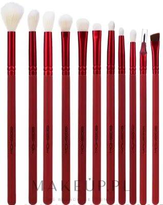 Набор кистей для глаз Eigshow Beauty Jade Series Red Agate Eye Brush Set 11 шт