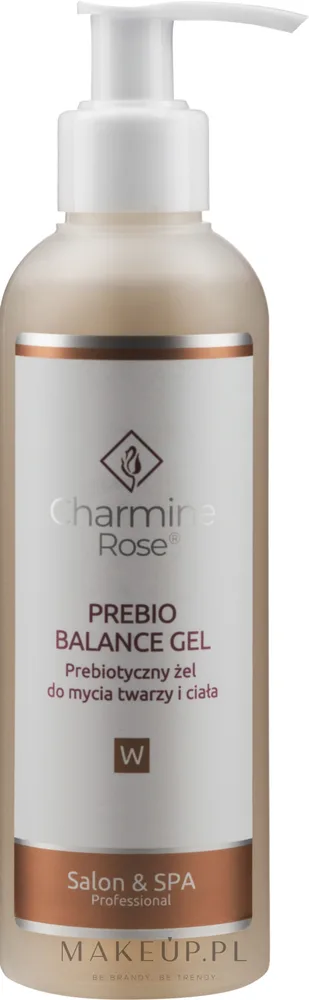 Пребиотический гель для умывания лица и тела Charmine Rose Prebio Balance Gel, 500 мл, Польша