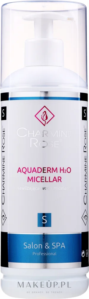 Charmine Rose Aquaderm H2O Micellar увлажняющая мицеллярная вода для лица 200 мл