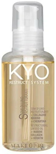 Сыворотка для волос Kyo Restruct Crystals Care Serum восстанавливающая, с морским коллагеном и кератином, 100 мл