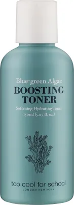 Тоник для лица Too Cool For School Blue-Green Algae Boosting Toner увлажняющий, 150 мл, Корея