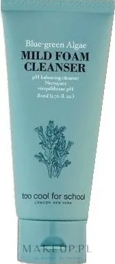 Too Cool For School Blue-Green Algae Mild Foam Cleanser мягкая пенка для умывания лица с сине-зелёными водорослями, 80 мл
