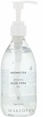 Органический гель для лица и тела Aromatica с 95% экстракта алоэ и розмарином 300 мл