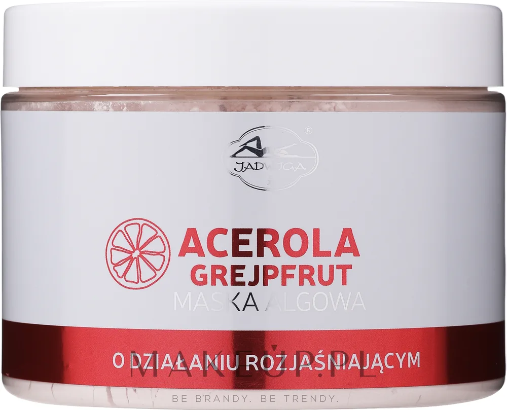 Jadwiga Acerola And Grapefruit Face Mask — осветляющая водорослевая маска для лица с ацеролой и грейпфрутом