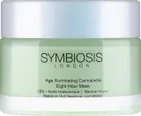 Symbiosis London Age Illuminating Cannabidiol Eight Hour Mask — антивозрастная маска для лица с CBD и гиалуроновой кислотой, 50 мл — фото 1