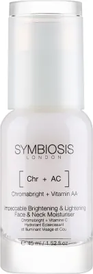 Крем для лица и шеи Symbiosis London Impeccable Brightening с витамином C выравнивающий 45 мл