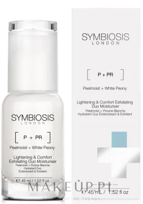 Крем для лица Symbiosis London Lightening & Comfort отшелушивающий 45 мл