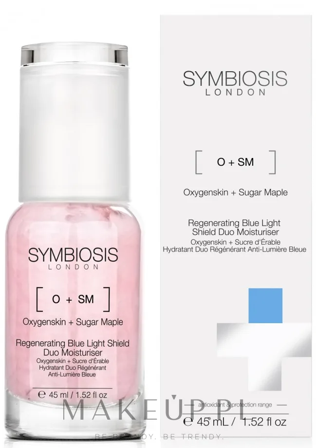 Крем для лица Symbiosis London Regenerating Blue Light Shield увлажняющий 45 мл