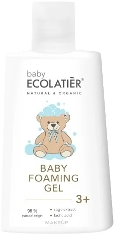 Пенящийся гель для купания для детей Ecolatier Baby Foaming Gel, 250 мл