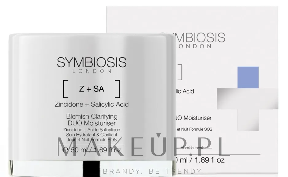 Крем для лица Symbiosis London Blemish Clarifying для проблемной кожи 50 мл