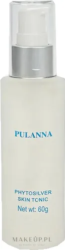 Тоник для лица Pulanna Phytosilver Skin Tonic с серебром и женьшенем, 60 г, Польша