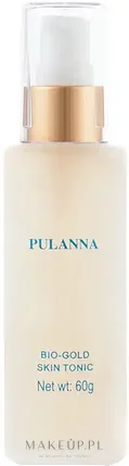 Тоник для лица Pulanna Bio-Gold Skin Tonic с золотом и пептидами, 60 г, Польша